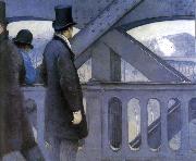 Gustave Caillebotte Bridge oil painting artist